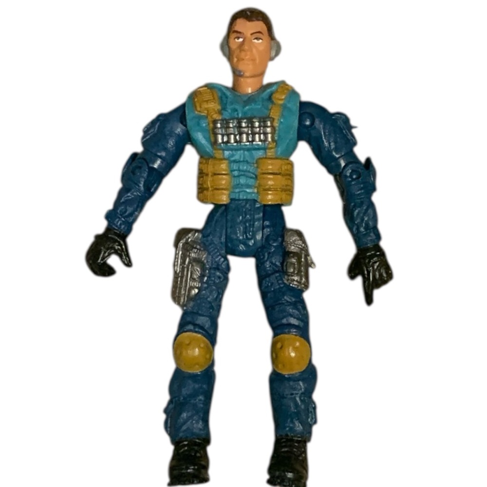 Action figure from Lanard's The Corps Elite Triple Threat series Elliott Reaver